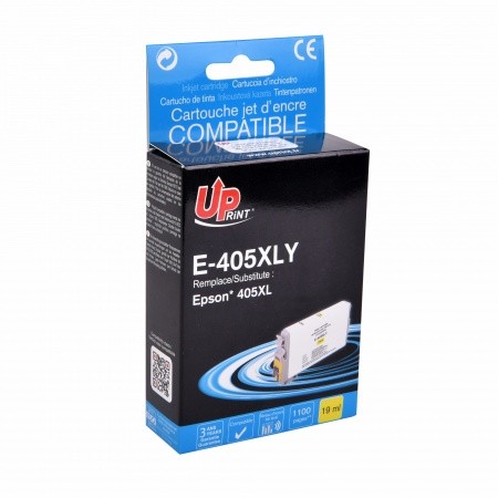 COMPATIBLE HAUT DE GAMME EPSON - UPrint 405XL Jaune Cartouche compatible Epson Qualité Premium