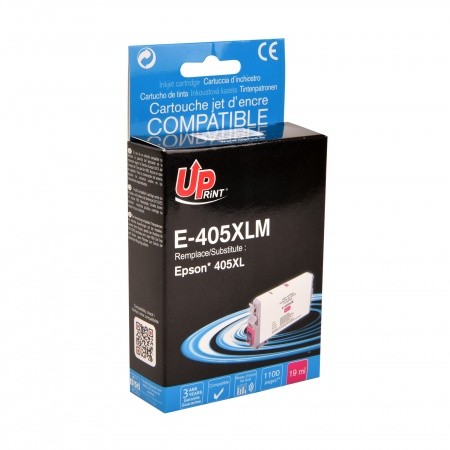 COMPATIBLE HAUT DE GAMME EPSON - UPrint 405XL Magenta Cartouche compatible Epson Qualité Premium
