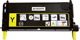 COMPATIBLE XEROX - 113R00725 Jaune (7000 pages) Toner compatible Xerox Phaser 6180