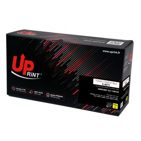 COMPATIBLE HAUT DE GAMME SAMSUNG - Y4072S Jaune (1000 pages) Toner remanufacturé Samsung Qualité Premium