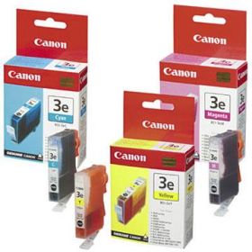 CANON ORIGINAL - Destockage Canon BCI3 couleurs Multipack de 3 cartouches cyan, magenta, jaune