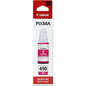 CANON ORIGINAL - Canon GI-490 Magenta (70 ml) Bouteille d'encre de marque