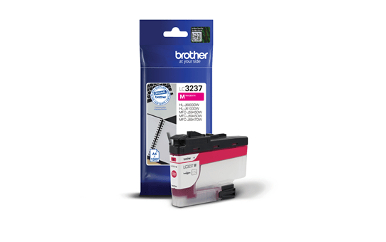 BROTHER ORIGINAL - Brother LC3237 Magenta (1500 pages) Cartouche de marque