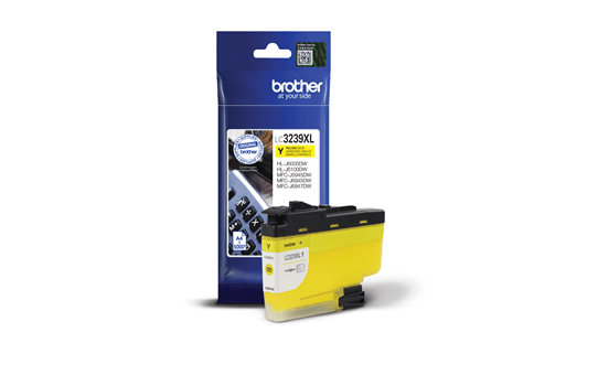 BROTHER ORIGINAL - Brother LC3239XL Jaune (5000 pages) Cartouche de marque