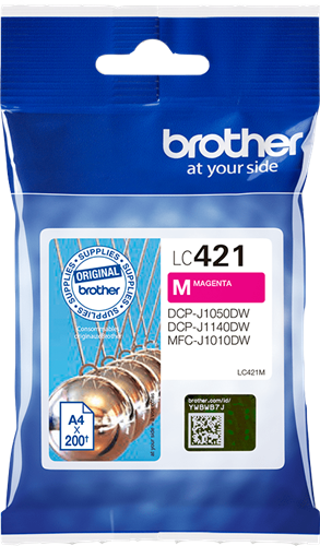 BROTHER (ORIGINAL) - Brother LC421 Magenta Cartouche d'encre de marque