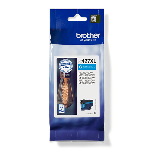 BROTHER (ORIGINAL) - Brother LC427XL Cyan Cartouche d'encre originale