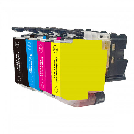 BROTHER (COMPATIBLE) - Brother LC521 Mutipack Cartouche Encre Génerique
