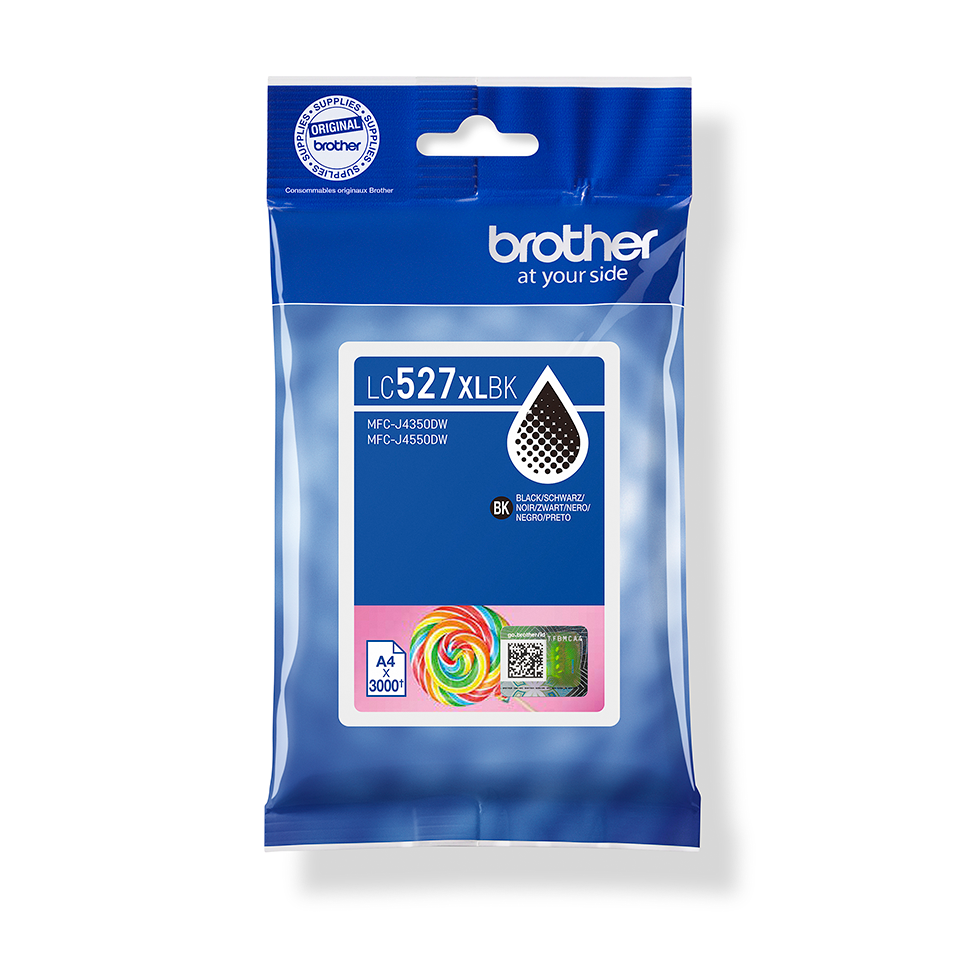 BROTHER (ORIGINAL) - Brother LC527XLBK-noir-original-cartouche encre