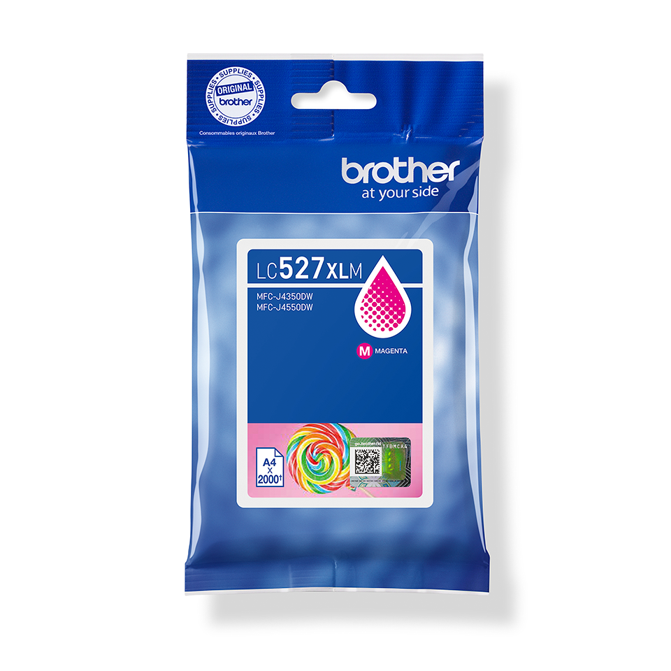 BROTHER (ORIGINAL) - Brother LC527XLM-magenta-original-cartouche encre