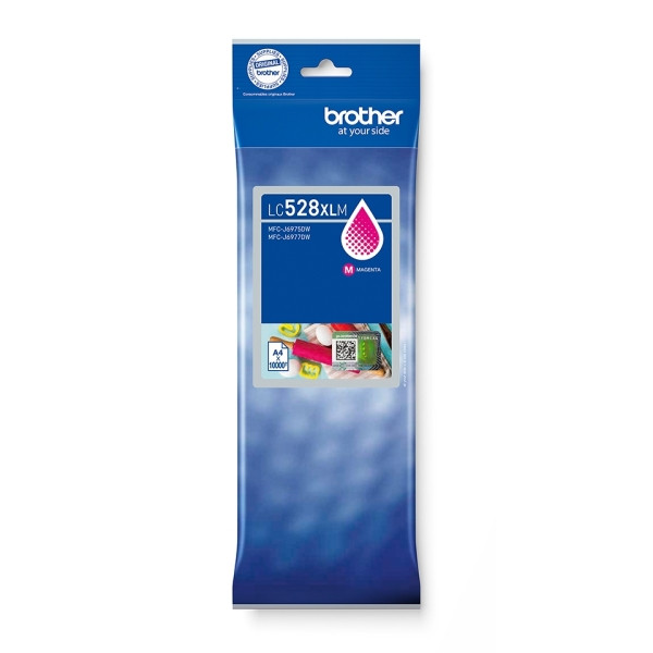 BROTHER (ORIGINAL) - Brother LC528XL Magenta Cartouche Encre Originale LC528XLM