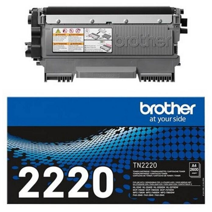 BROTHER (ORIGINAL) - Brother TN2220 Noir Cartouche de toner originale