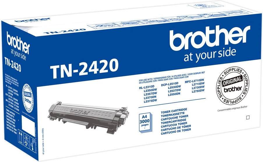 BROTHER (ORIGINAL) - Brother TN2420 Noir Cartouche de toner originale