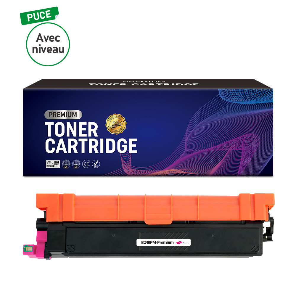 BROTHER (COMPATIBLE PREMIUM) - Brother TN249 Magenta Cartouche de toner générique Qualité Premium