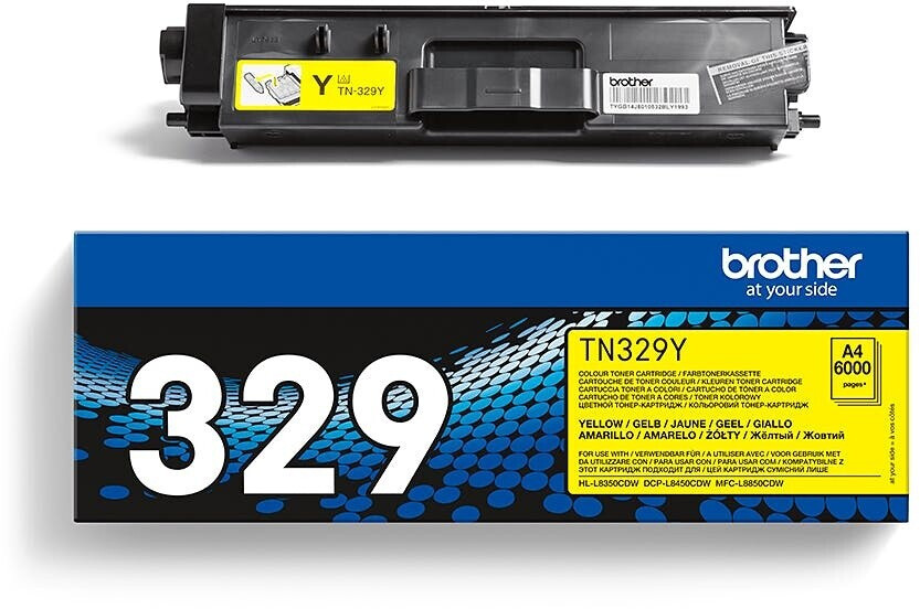 BROTHER (ORIGINAL) - Brother TN329 Jaune Cartouche de toner originale