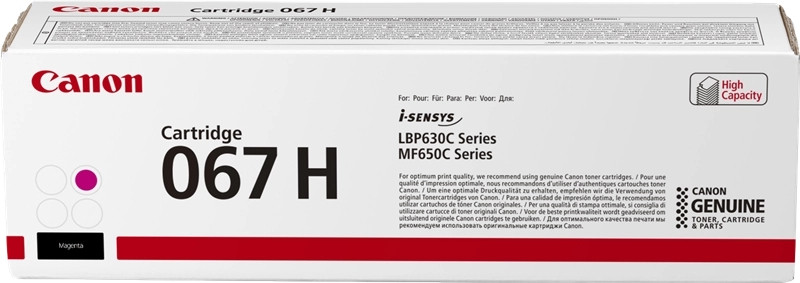 CANON (ORIGINAL) - Canon 067HM Magenta Toner Laser Original 5104C002