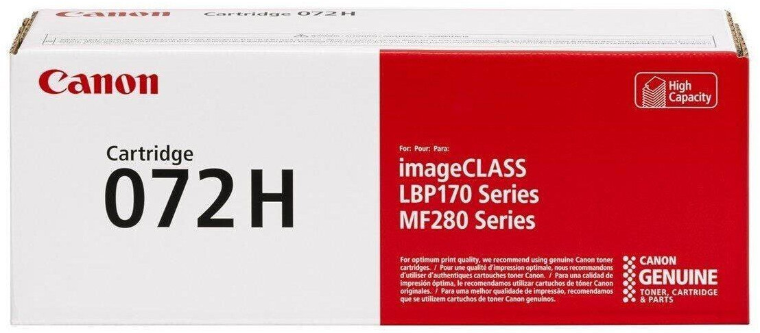 CANON (ORIGINAL) - Canon 072H Noir Cartouche de toner originale 5648C002