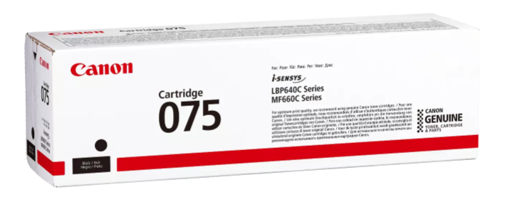 CANON (ORIGINAL) - Canon 075BK Noir Toner original 6365C002