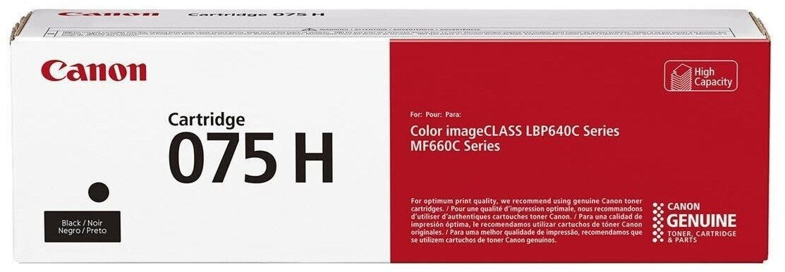 CANON (ORIGINAL) - Canon 075HBK Noir Toner original 6369C002