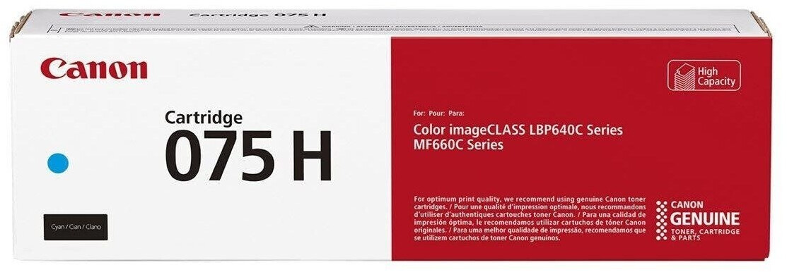 CANON (ORIGINAL) - Canon 075HC Cyan Toner original 6368C002
