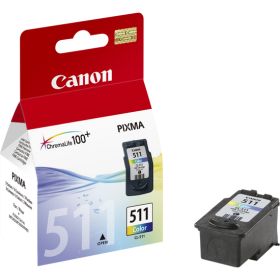 CANON (ORIGINAL) - Canon CL511 Tricolor Cartouche d'encre originale 2972B001