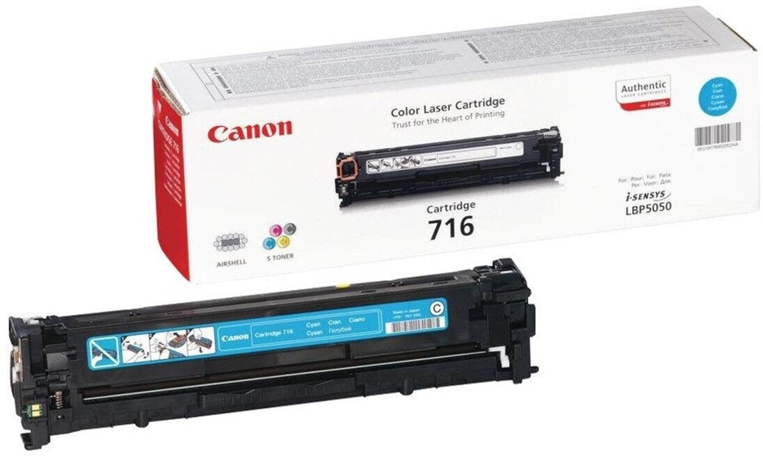 CANON (ORIGINAL) - Canon 716 Cyan Cartouche de toner originale 1979B002