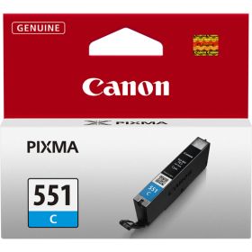 CANON (ORIGINAL) - Canon CLI551 Cyan Cartouche d'encre originale 6509B001