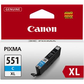 CANON ORIGINAL - Canon CLI-551 XL cyan (11 ml) Cartouche de marque 6444B001