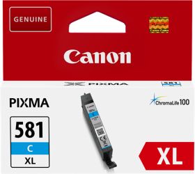 CANON ORIGINAL - Canon CLI-581XL Cyan (8,3ml) Cartouche de marque