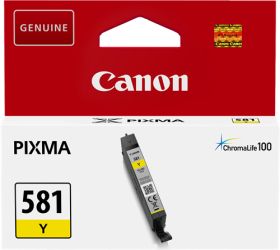 CANON ORIGINAL - Canon CLI-581 Jaune (5,6ml) Cartouche de marque