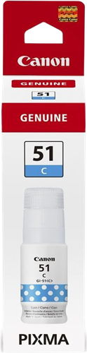 CANON (ORIGINAL) - Canon GI51 Cyan Bouteille d'encre originale 4546C001