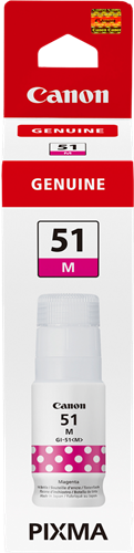 CANON (ORIGINAL) - Canon GI51 Magenta Bouteille d'encre originale 4547C001
