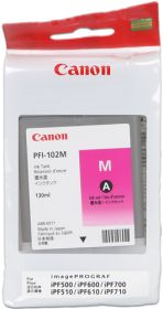 CANON ORIGINAL - Canon PFI-102 Magenta (130 ml) Cartouche de marque 0897B001