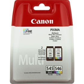 CANON ORIGINAL - Canon  PG-545 /CL-546 - Pack de 2 Cartouches de marque 8287B005 Noir et couleur (8ml + 9ml)