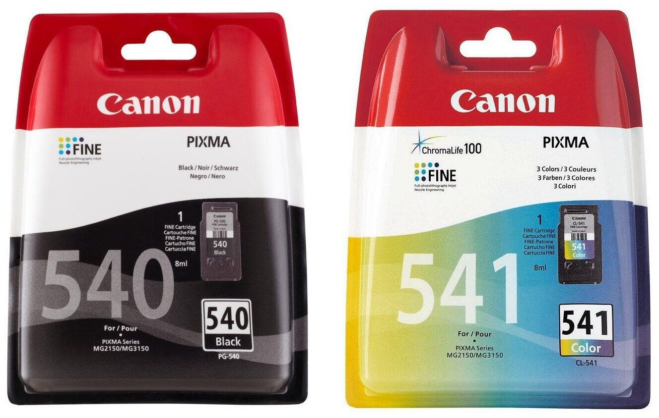 CANON (ORIGINAL) - Canon PG540-CL541 Pack 2 Cartouches Originales 5225B006