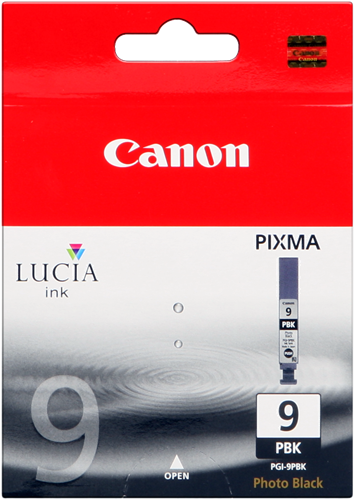 CANON ORIGINAL - Canon PGI-9 Photo Noir (14ml) Cartouche de marque 1034B001