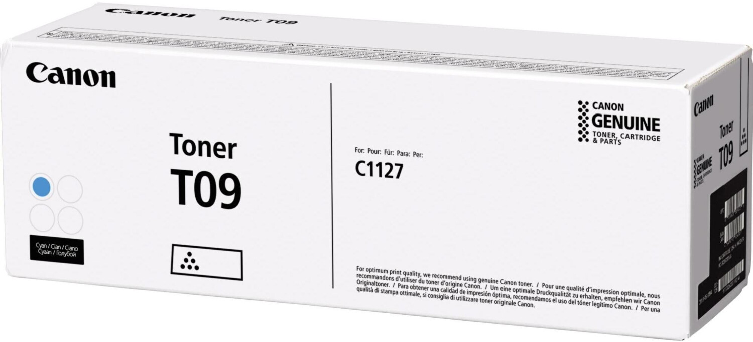 CANON (ORIGINAL) - CANON T09C TONER LASER ORIGINAL CYAN 3019C006