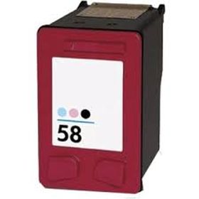 RECYCLE HP - 58 / C6658AE Photo couleur (18 ml) Cartouche remanufacturée HP