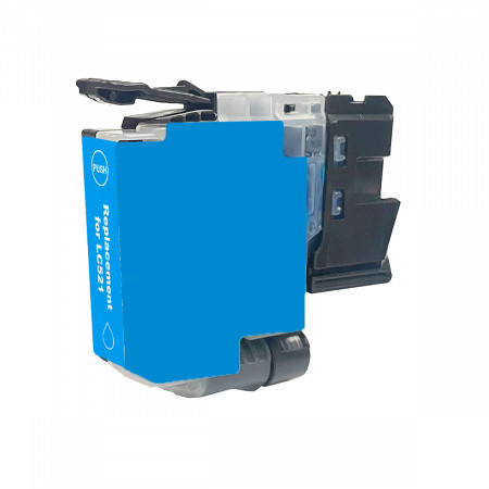 BROTHER (COMPATIBLE PREMIUM) - CARTOUCHE COMPATIBLE PREMIUM BROTHER LC521 CYAN