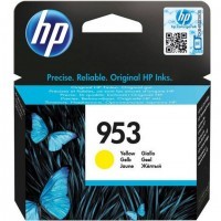 HP ORIGINAL - HP 953 / F6U14AE Jaune (700 pages) Cartouche de marque