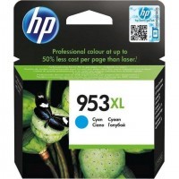 HP ORIGINAL - HP 953XL / F6U16AE Cyan (1450 pages) Cartouche de marque