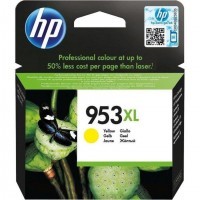 HP ORIGINAL - HP 953XL / F6U18AE Jaune (1450 pages) Cartouche de marque