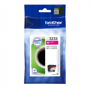 BROTHER ORIGINAL - Brother LC3233 Magenta (1500 pages) Cartouche de marque