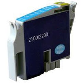 COMPATIBLE EPSON - T0345 Cyan Clair Cartouche générique Epson avec puce