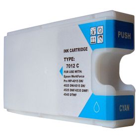EPSON (COMPATIBLE) - Epson T7012 Cyan Cartouche d'encre générique C13T70124010