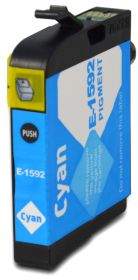 COMPATIBLE EPSON - T1592 Cyan (17 ml) Cartouche encre générique Epson C13T15924010