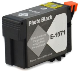 COMPATIBLE EPSON - T1571XL Noir Photo (29,5 ml) Cartouche encre générique Epson C13T15714010