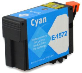 EPSON (COMPATIBLE) - Epson T1572 Cyan Cartouche d'encre générique C13T15724010