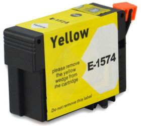EPSON (COMPATIBLE) - Epson T1574 Jaune Cartouche d'encre générique C13T15744010