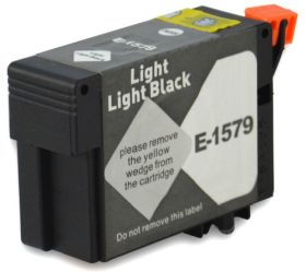 EPSON (COMPATIBLE) - Epson T1579 Light Grey Cartouche d'encre générique C13T15794010