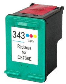 COMPATIBLE HP - 343 / C8766EE Couleur (15 ml) Cartouche d'encre remanufacturée HP